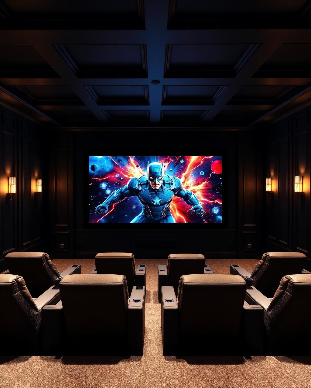 Dedicated dark cinema